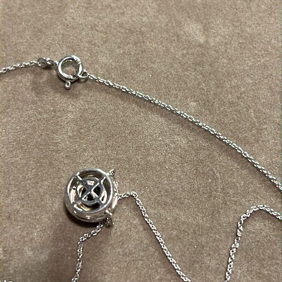 925 18” Black Diamond necklace - Picture 4 of 4